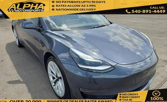 TESLA MODEL 3 2022 5YJ3E1EB1NF273021 image